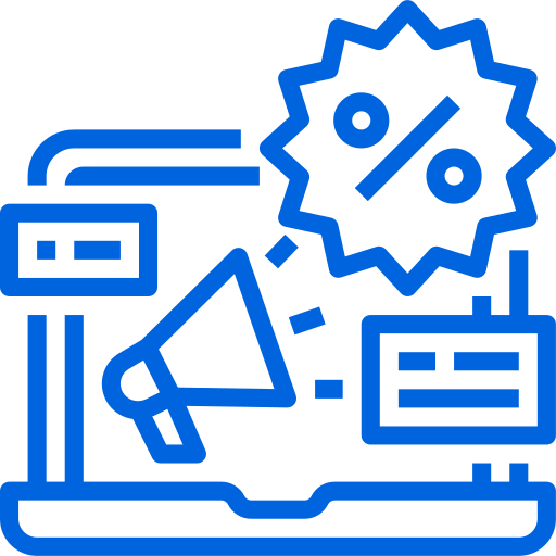 shopping-online blue